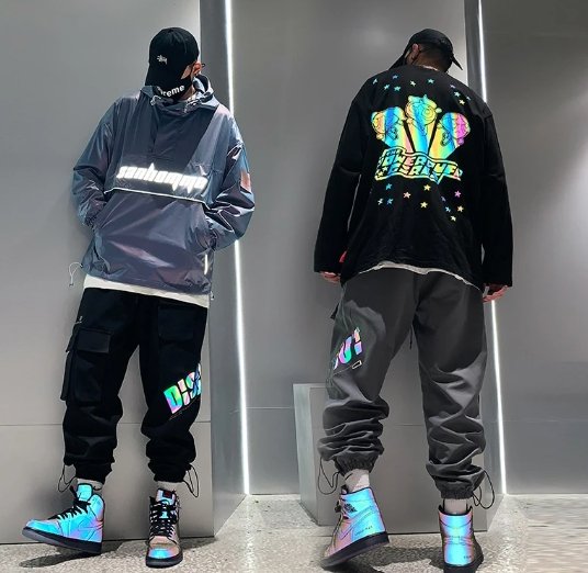 Reflective Techwear Cargo Pants - TechWearGiants