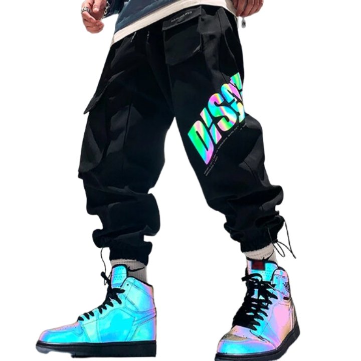 Reflective Techwear Cargo Pants - TechWearGiants