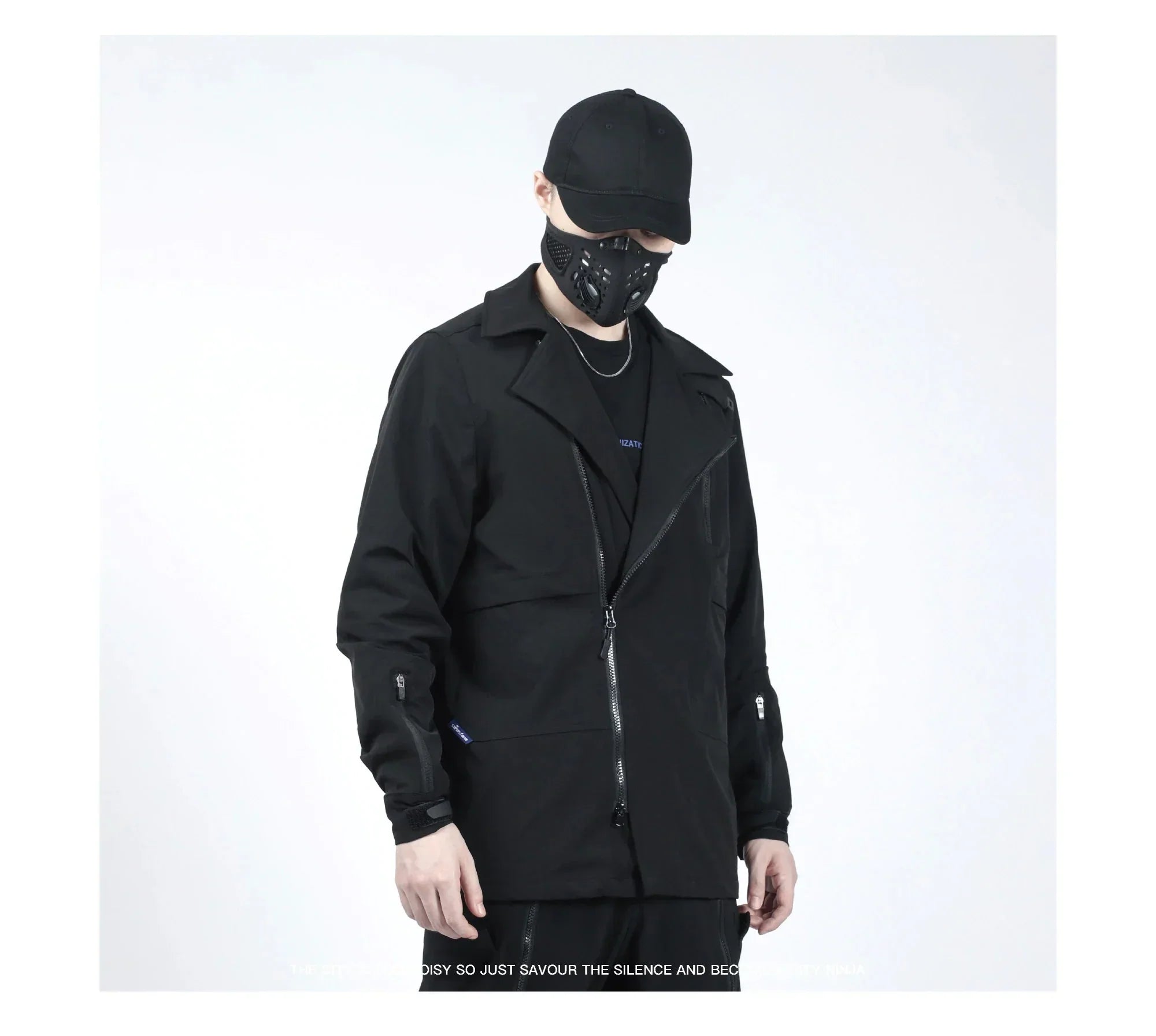 Silenstorm convertible jackets japanese style darkwear - TechWearGiants