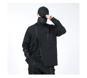 Silenstorm convertible jackets japanese style darkwear - TechWearGiants