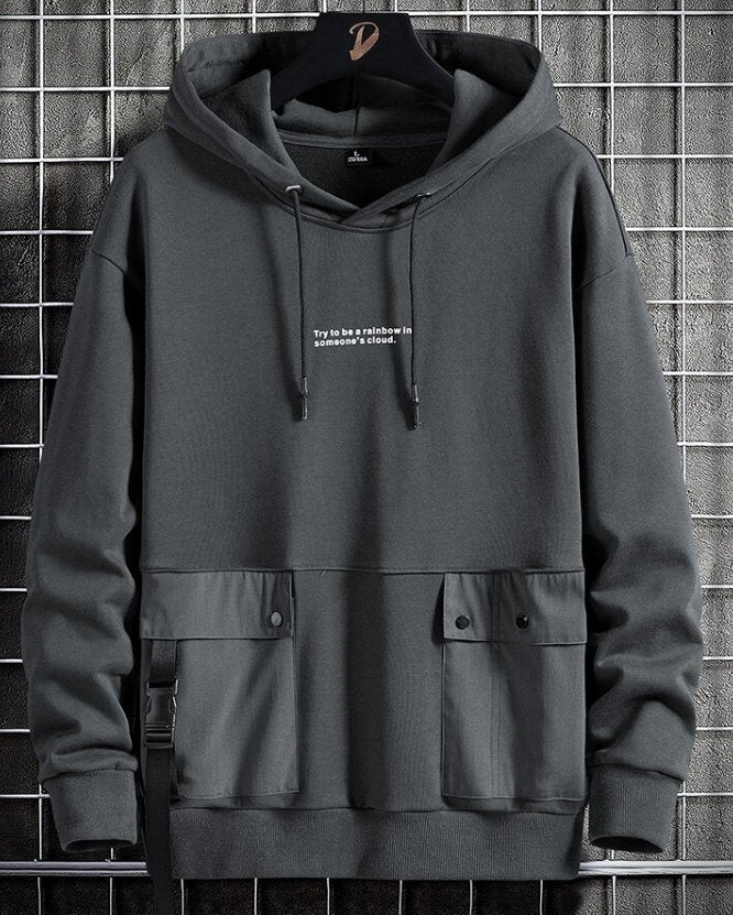 Street Hip Hop Fashion Techwear Hoodie - TechWearGiants