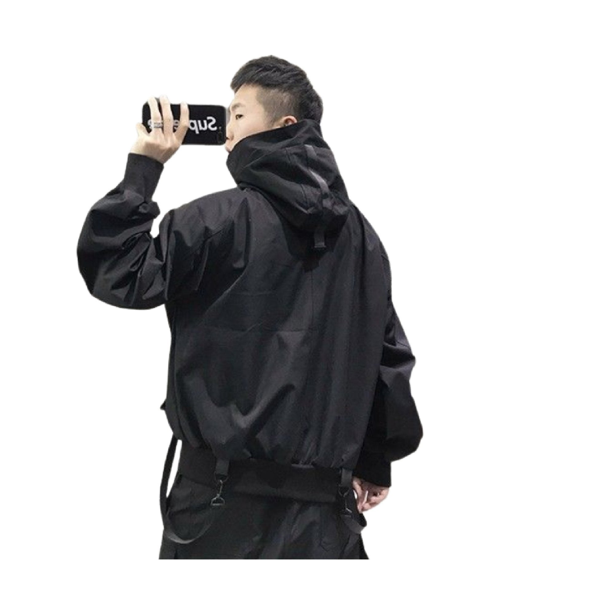 Streetwear Safari Style Gothic Jacket - TechWearGiants