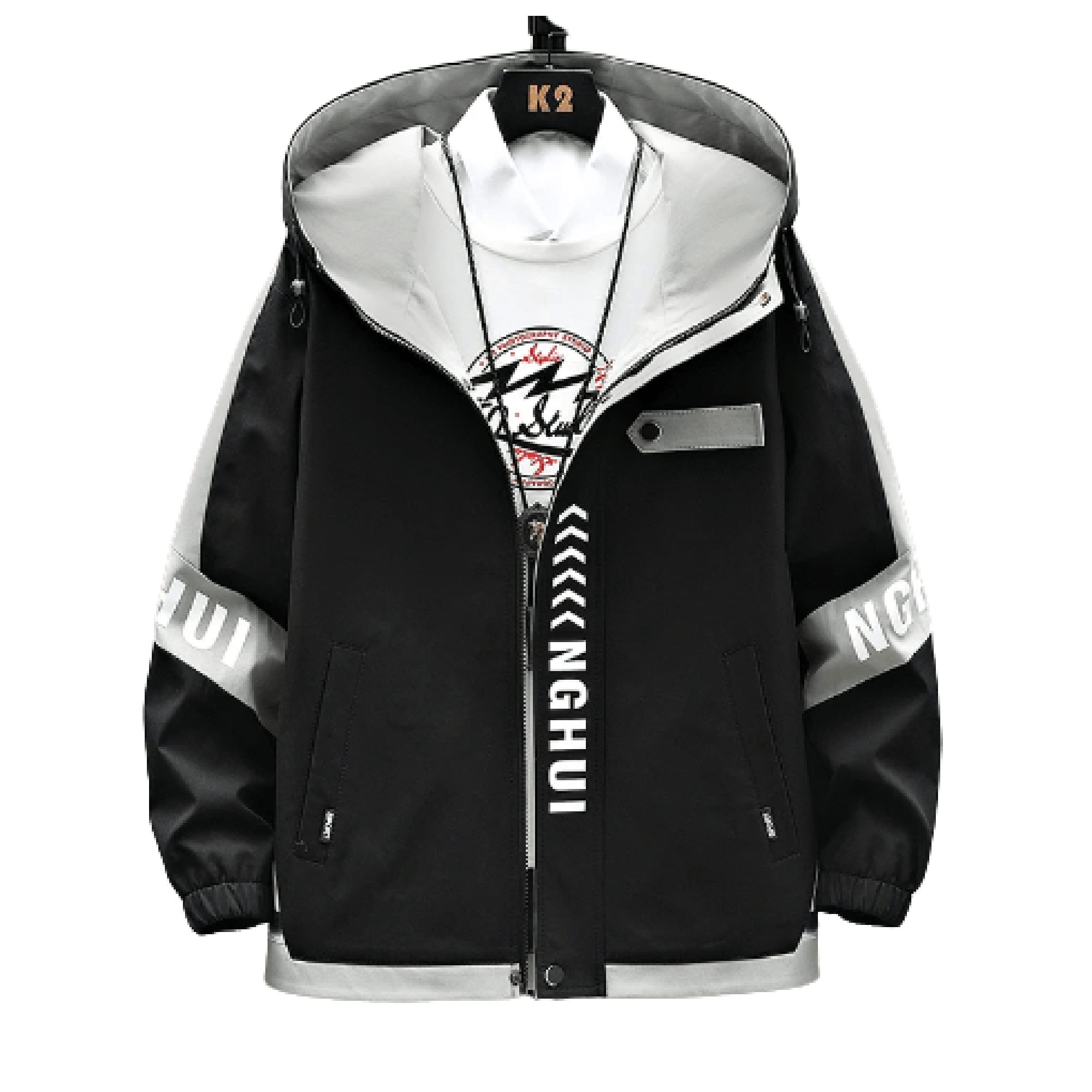 Streetwear Youth Spring Jacket Harajuku Windbreaker - TechWearGiants