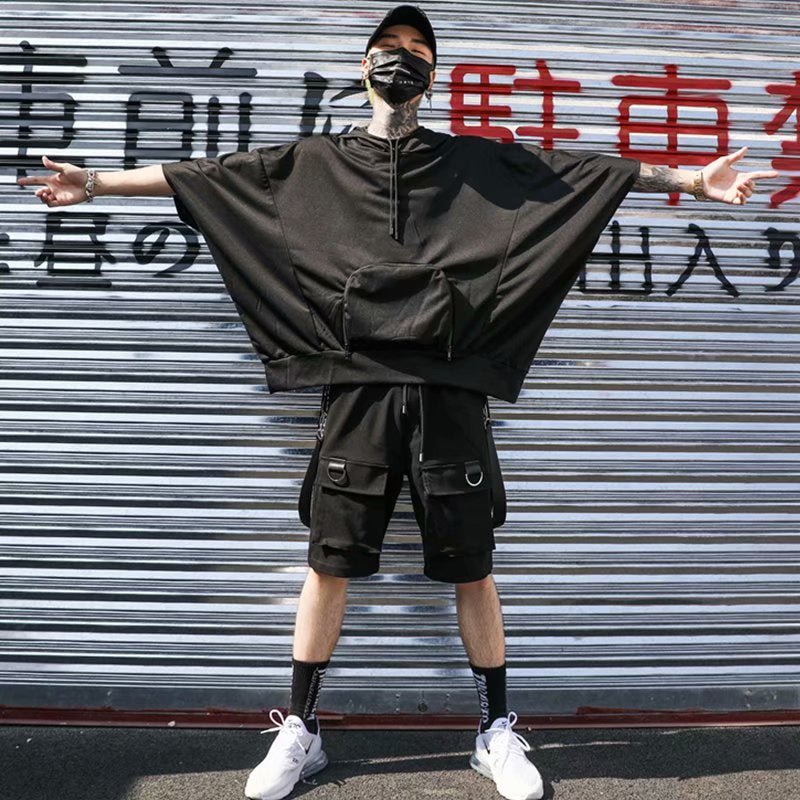 Summer Ribbons Baggy Shorts Techwear - TechWearGiants