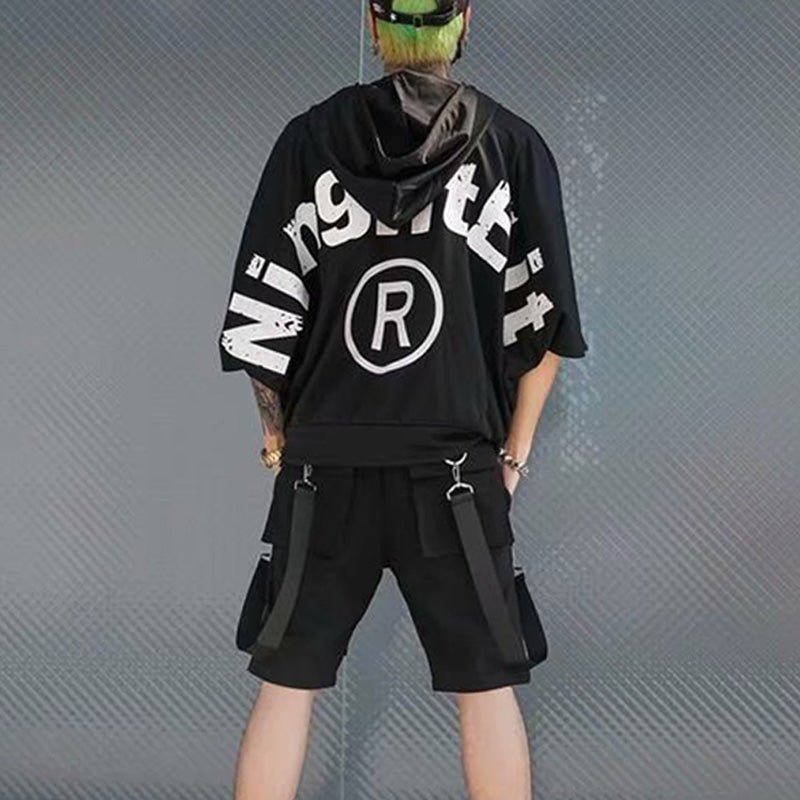 Summer Ribbons Baggy Shorts Techwear - TechWearGiants