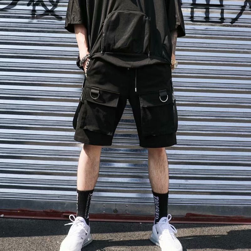 Summer Ribbons Baggy Shorts Techwear - TechWearGiants