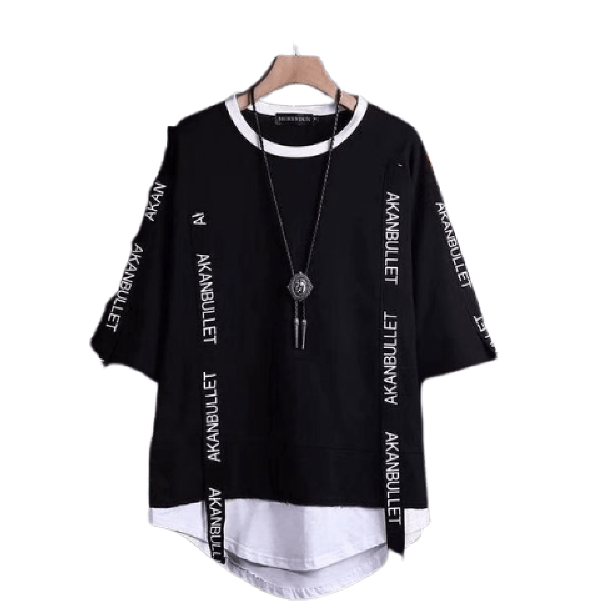 Super Fire Ribbon Style Short Sleeve T-Shirts - TechWearGiants