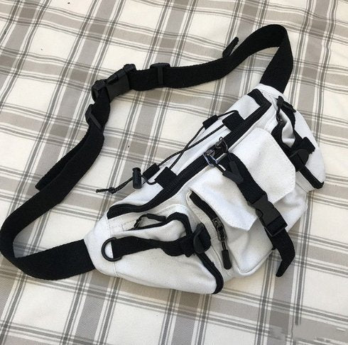 Techwear Gothic Crossbody Backpacks with companion - TechWearGiants