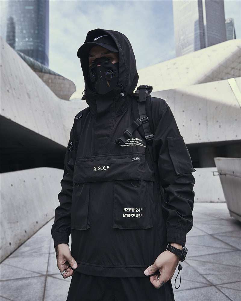 Techwear Jacket for Men Spring Streetwear - TechWearGiants