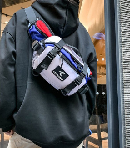 Techwear Oxford Sling Aesthetic Backpacks / Fanny Pack - TechWearGiants