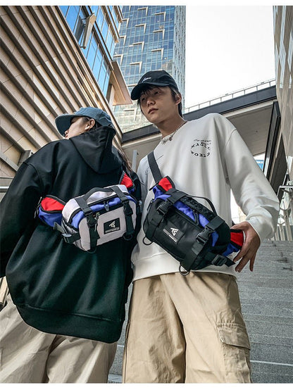 Techwear Oxford Sling Aesthetic Backpacks / Fanny Pack - TechWearGiants