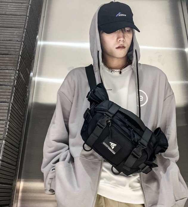 Techwear Oxford Sling Aesthetic Backpacks / Fanny Pack - TechWearGiants