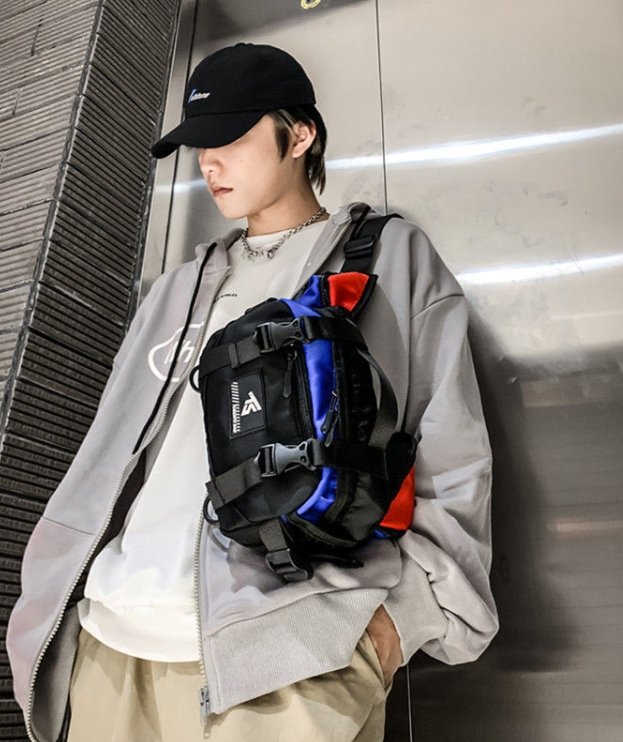 Techwear Oxford Sling Aesthetic Backpacks / Fanny Pack - TechWearGiants