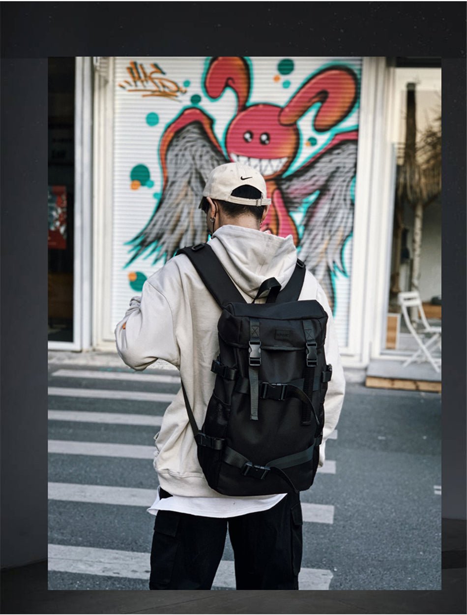 Techwear Series 07G-H1 Skateboard Style Backpacks - TechWearGiants