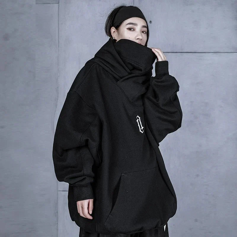 Turtleneck Oversized Cyber Women's Jackets - TechWearGiants