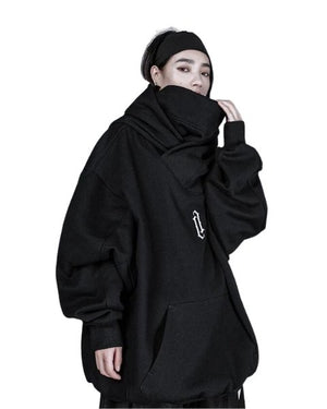 Turtleneck Oversized Cyber Women's Jackets - TechWearGiants