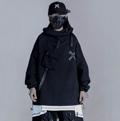 TWG Dark Techwear Harajuku Hoodies - TechWearGiants