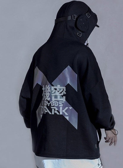 TWG Dark Techwear Harajuku Hoodies - TechWearGiants