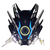White Death Cyberpunk Valkoinen Mask - TechWearGiants