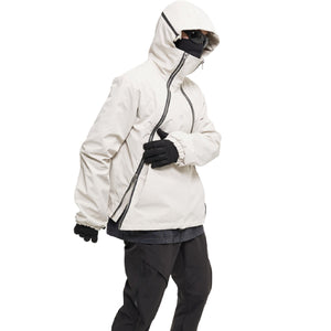 White Fox Ninja Zipper Hooded Tech Jacket - TechWearGiants