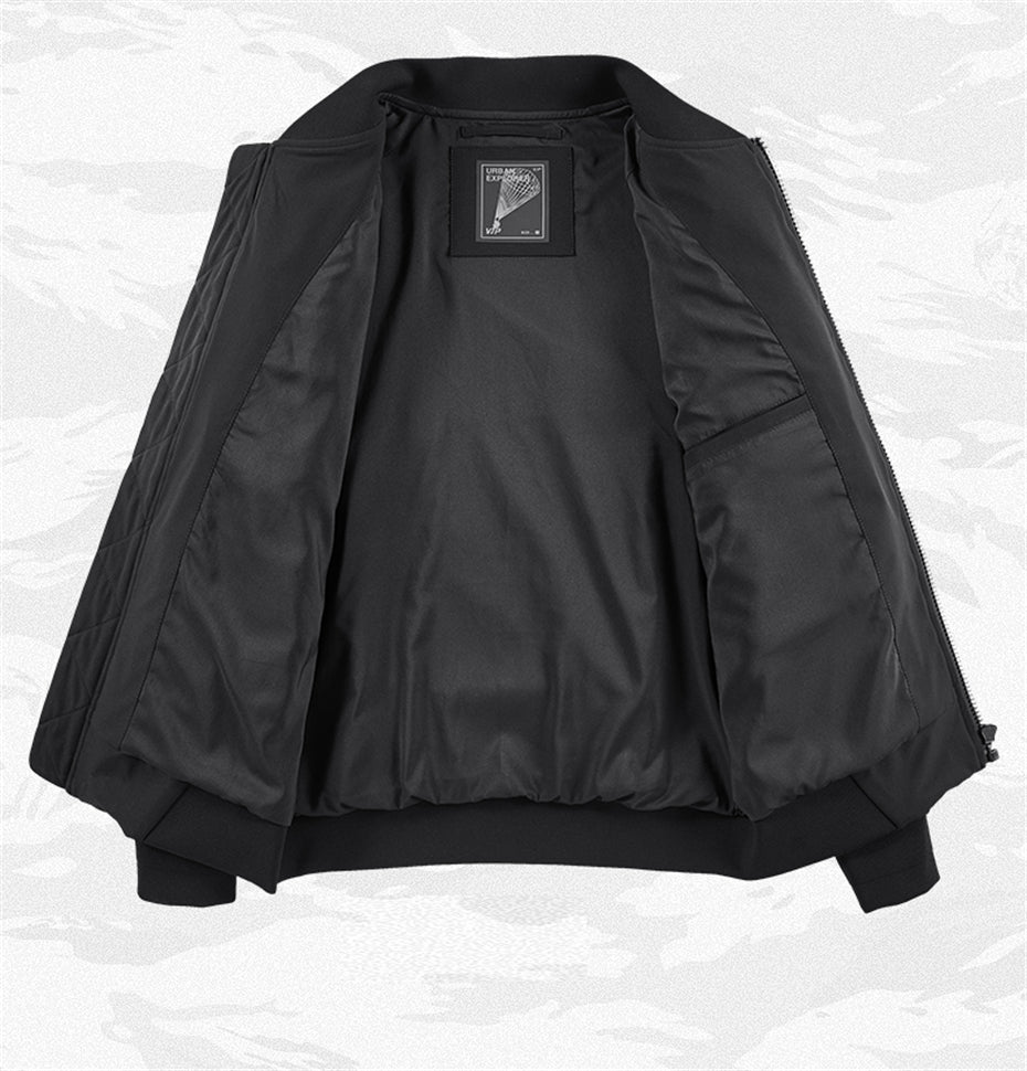 Windbreaker Hip Hop Streetwear Tactical Bomber Jackets - TechWearGiants