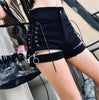 Women's Bandage Techwear Shorts - Hot Girls Club - TechWearGiants